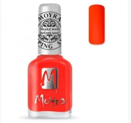 Moyra Stamping Nail polish SP21 Neon Red