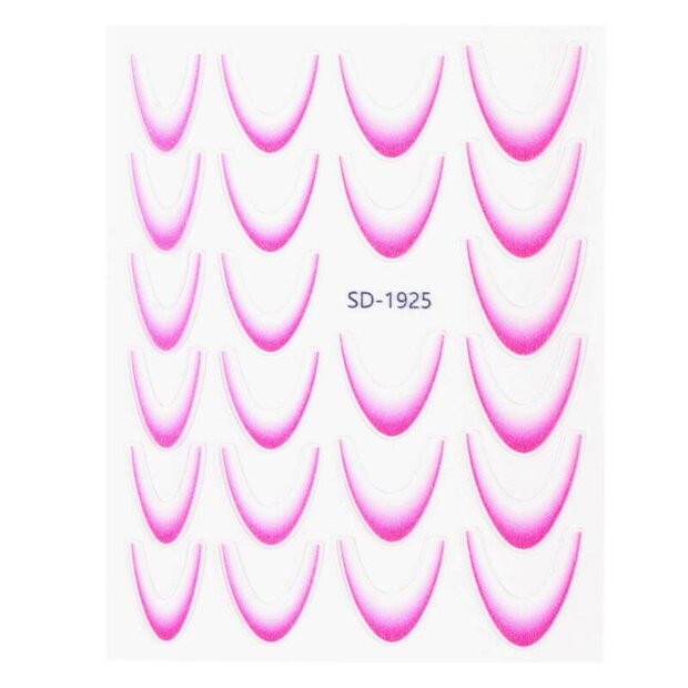 Nail art French ombre sticker NAS3-03