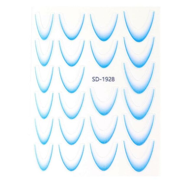 French ombre sticker NAS3-06