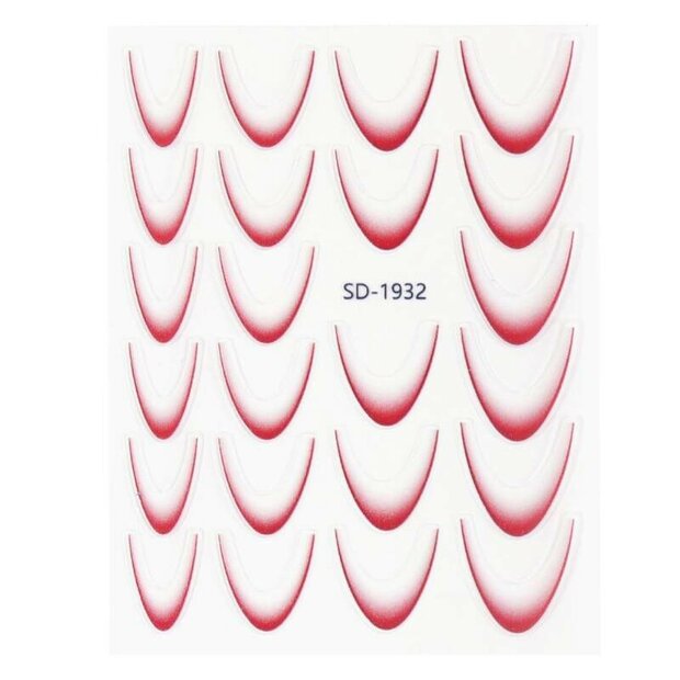 Nail art French ombre sticker NAS3-10