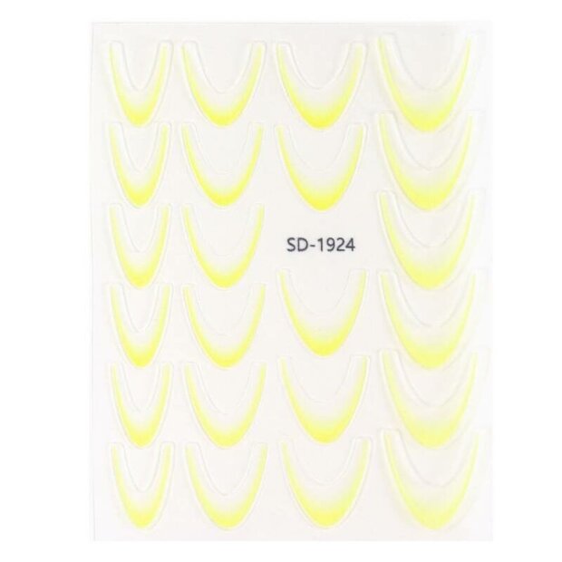 Nail art French ombre sticker NAS3-02