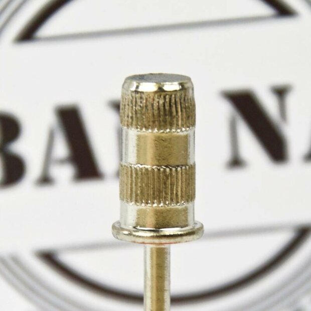 Sanding band barrel bit