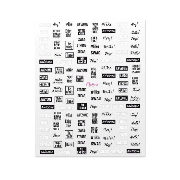 Moyra Matrica stickers no.11