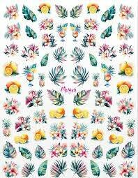 Moyra Watertransfer Sticker 01 Tropical