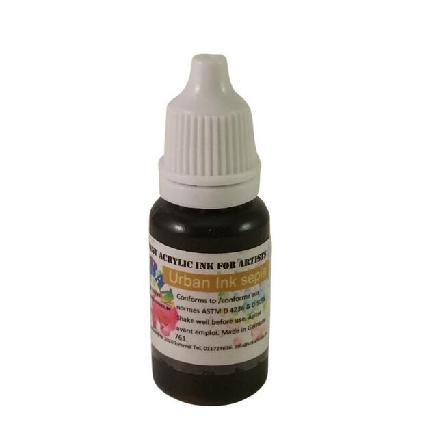 Urban ink | Air brush ink | sepia