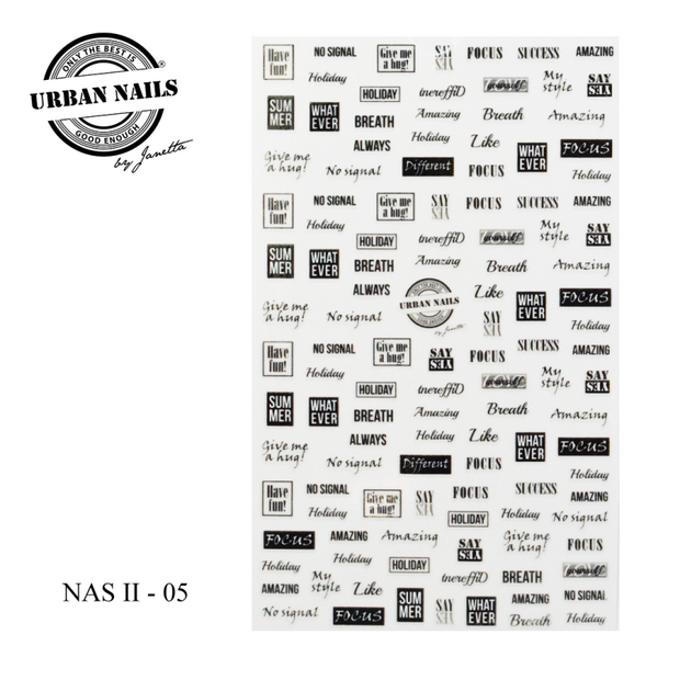Urban Nails Nail Art Stickers NAS||05