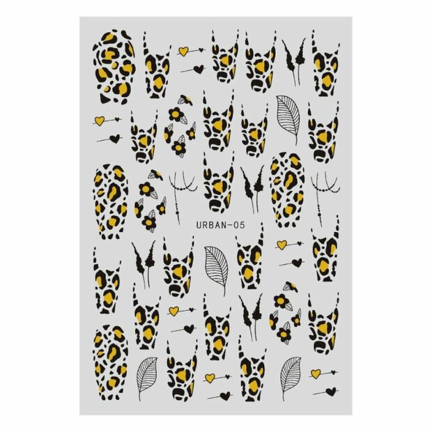 Nail Sticker Urban NSU05