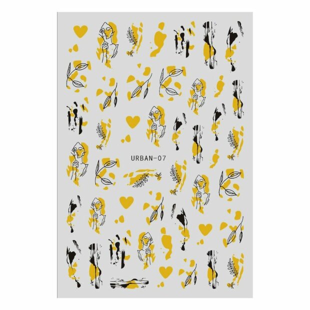 Nail Sticker Urban NSU07