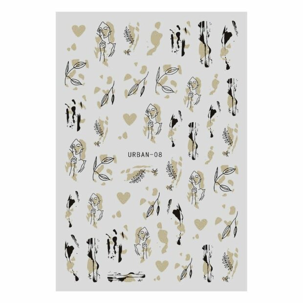 Nail Sticker Urban NSU08