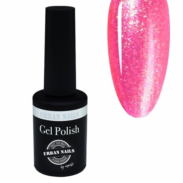 Urban Nails Gel Polish MGP41A &mdash; 8 gram Roze met Glitter