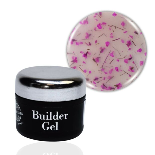 Builder gel flower power nude