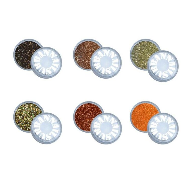 Whispering leaves glitter collection