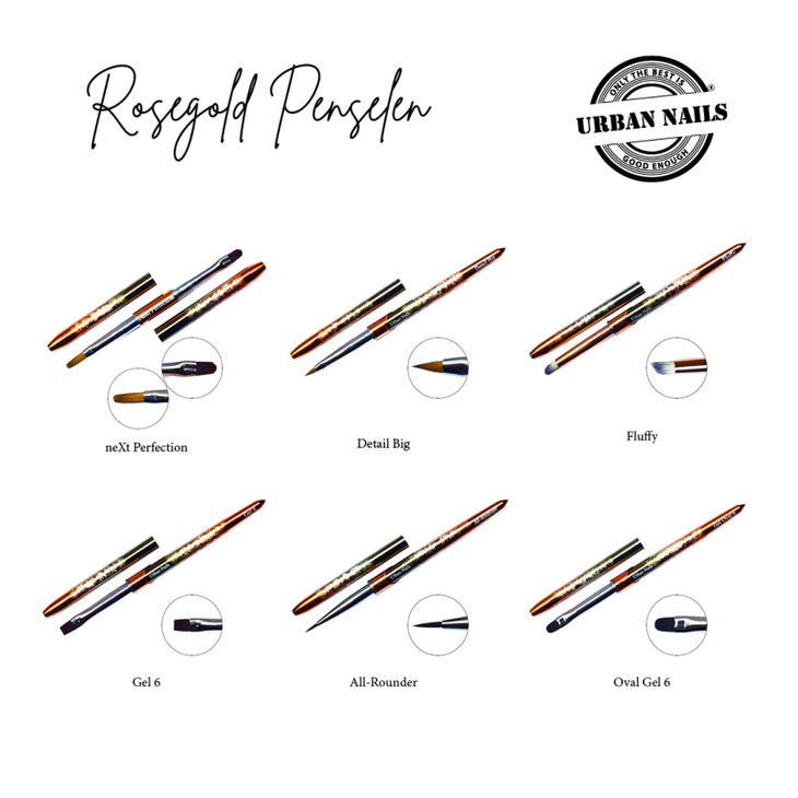 Rosegold penseel French
