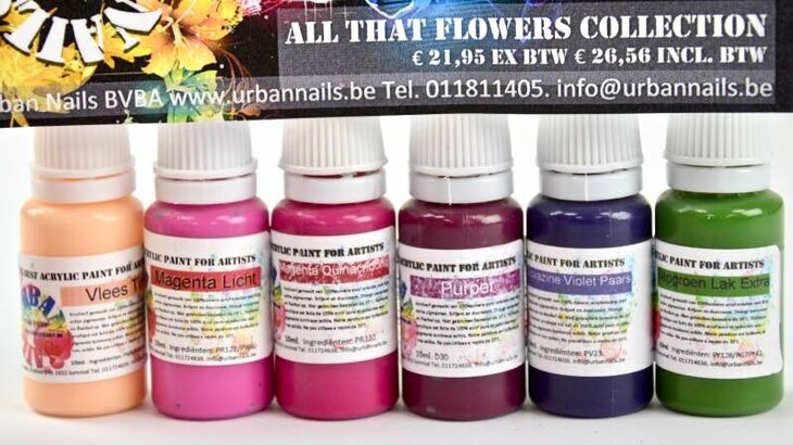 Pure paint All that flowers collection