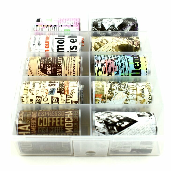 Foil box Happy Newspaper