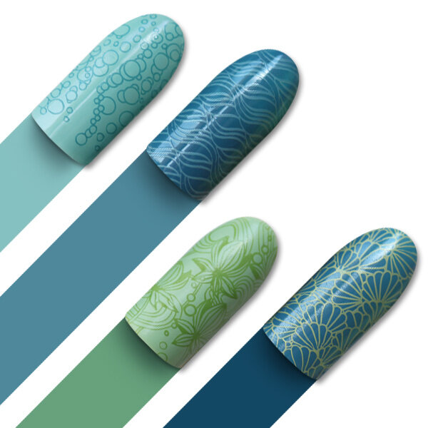 Moyra stamping plate 29 waterworld