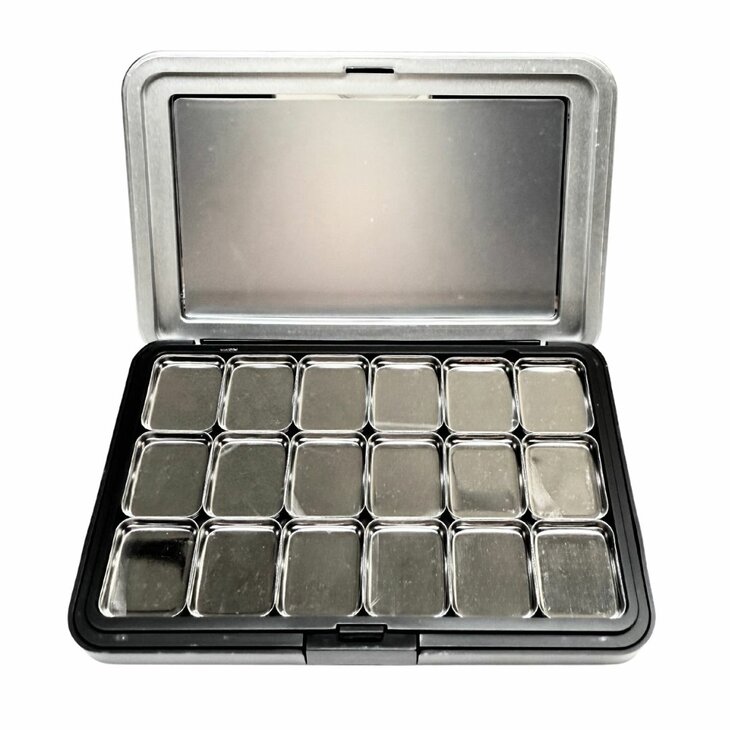 Paint palette mini 18 empty boxes