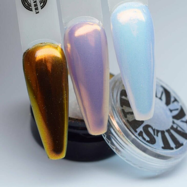 Chrome powder Gold Angel