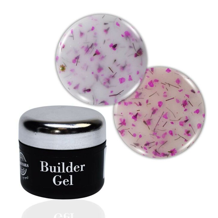 Builder gel flower power nude
